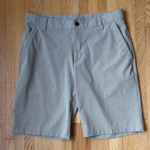 Adidas Khaki Specked Golf Shorts